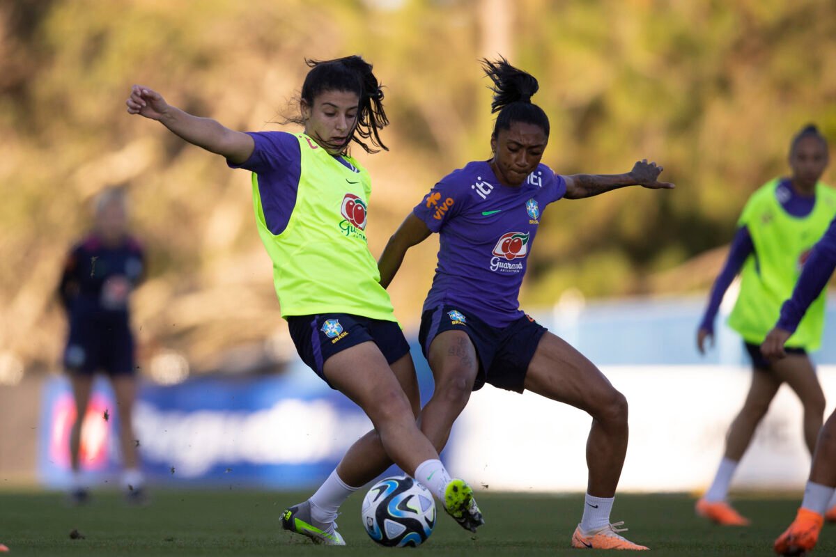 Seleção Brasileira feminina fará último jogo-treino contra time masculino sub-15