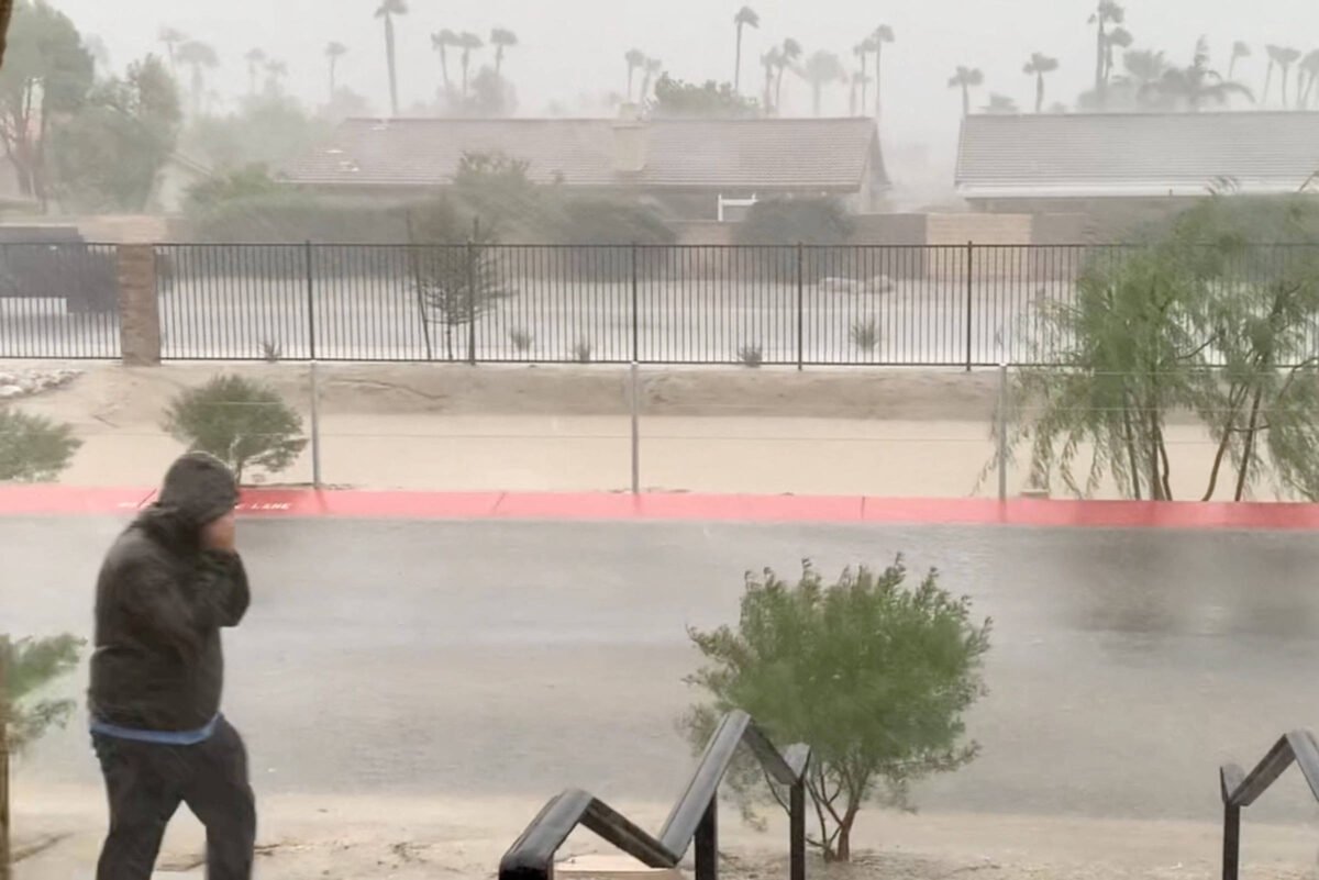 EUA: Tempestade Hilary provoca alagamentos na Califórnia - 21/08/2023 -