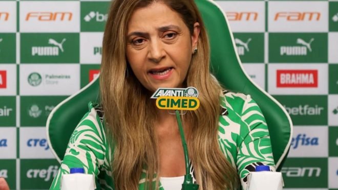 Leila Pereira e organizada do Palmeiras se desentendem sobre ingressos