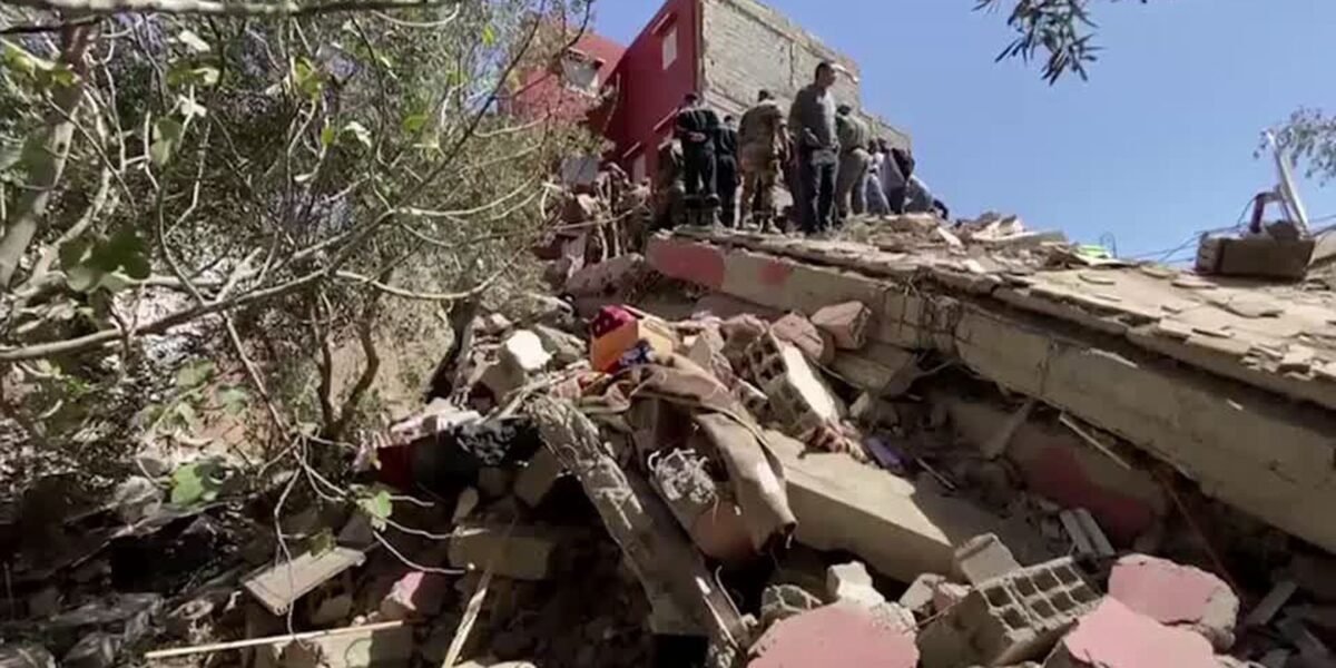 Terremoto deixa mais de mil mortos no Marrocos