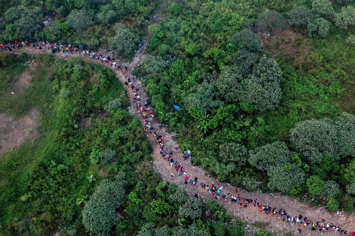 Travessias em Darién batem novo recorde, de 400 mil -