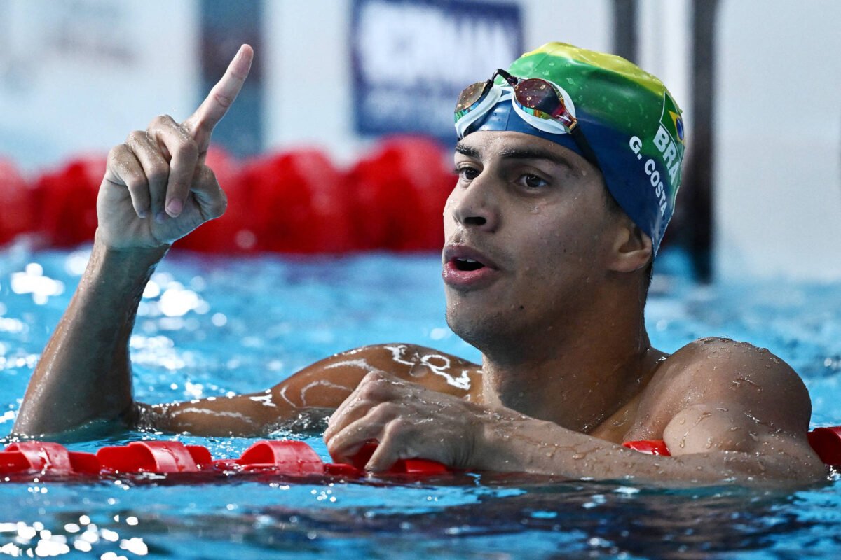 Brasil conquista medalha de ouro no 4 x 200 m