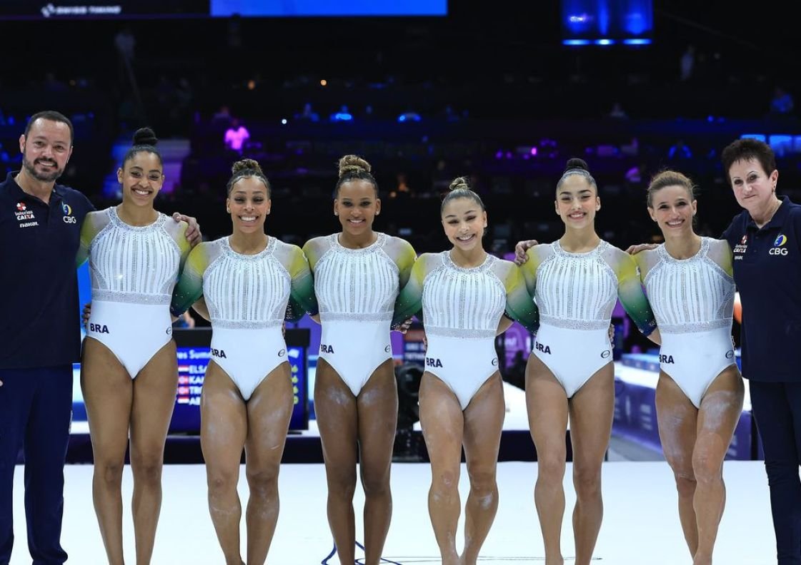Ginástica artística: seleção feminina confirma vaga nos Jogos de Paris
