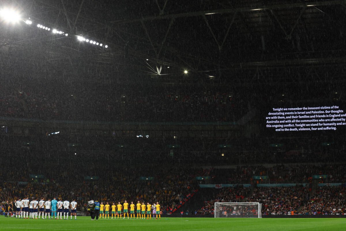 O silêncio do futebol inglês sobre o ataque do Hamas