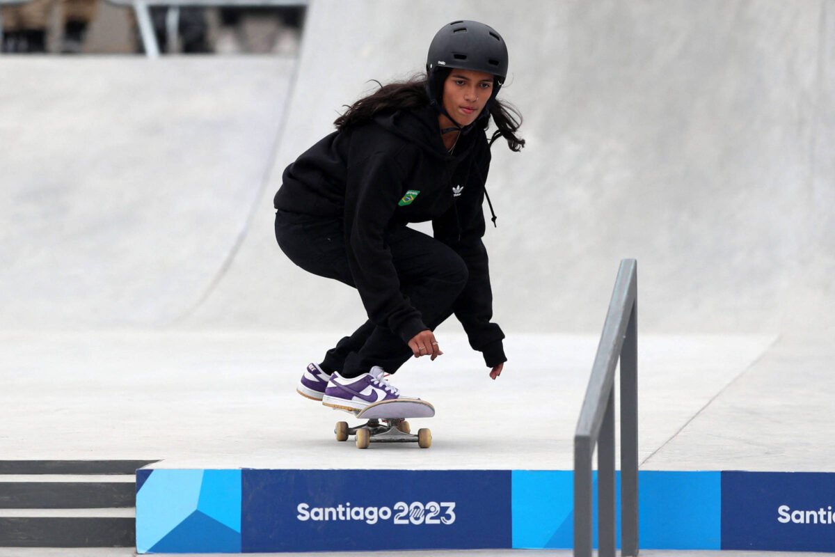 Rayssa Leal conquista primeiro ouro do Brasil no Pan -