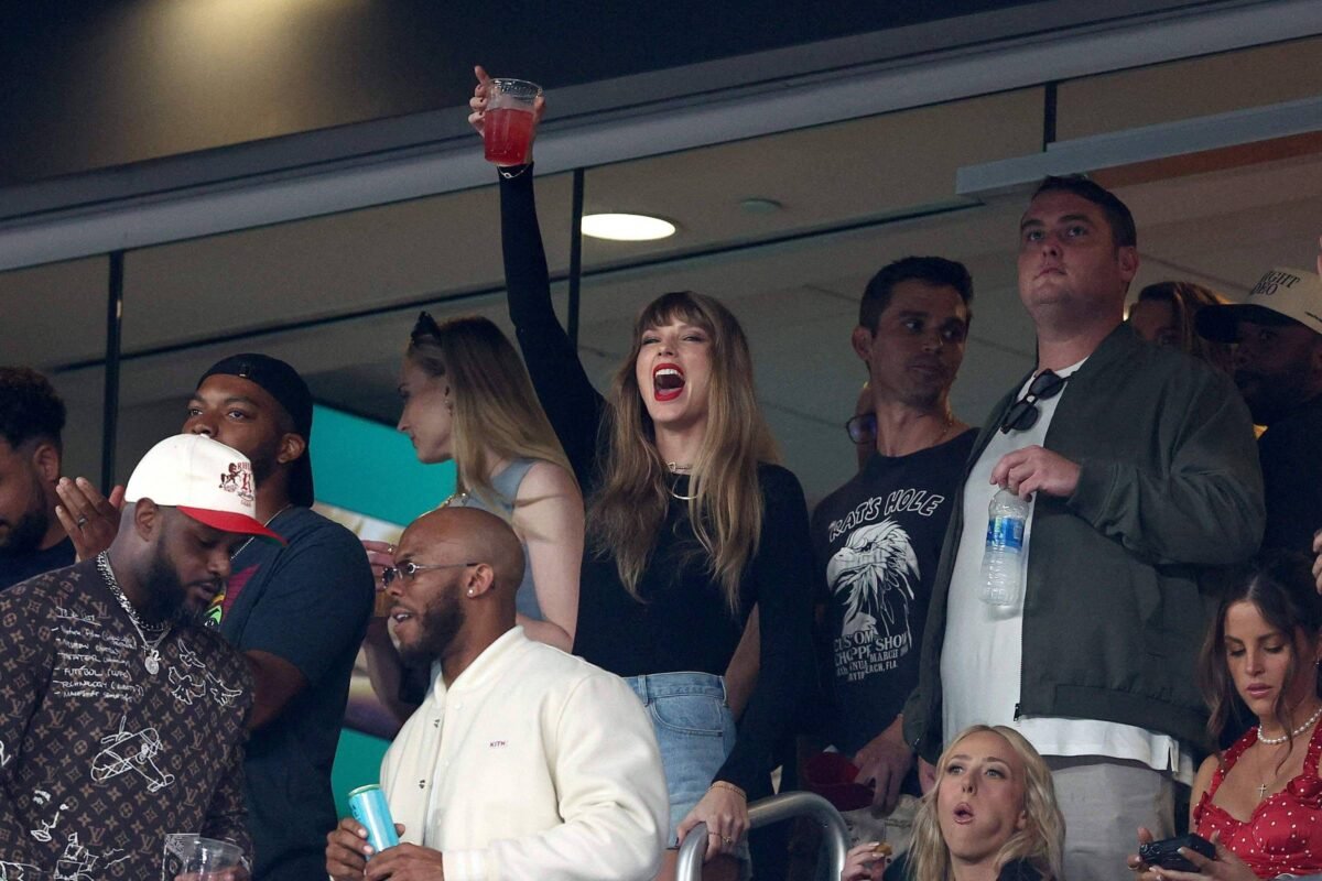 Taylor Swift atrai novos torcedores para a NFL - 03/10/2023