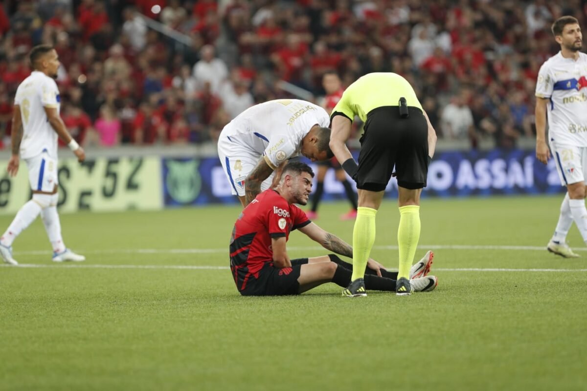 Acúmulo de lesões tem prejudicado Athletico; veja o balanço