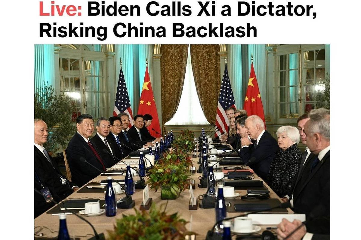 Biden chama Xi de 'ditador', mas jornais dos EUA não