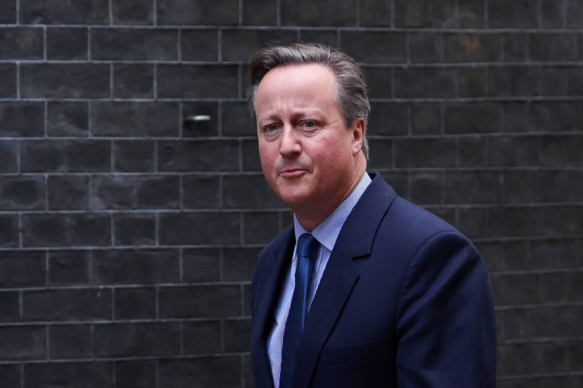 David Cameron é nomeado chanceler do Reino Unido - 13/11/2023