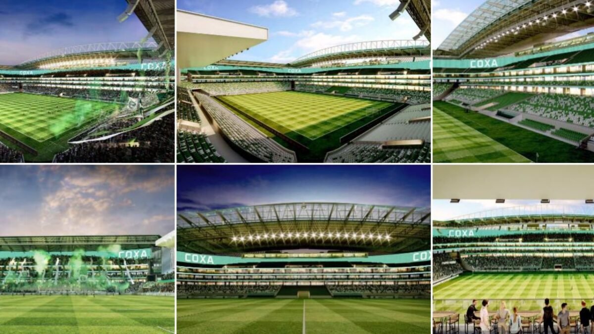 Documento detalha planos do Coritiba para o "novo Couto Pereira"