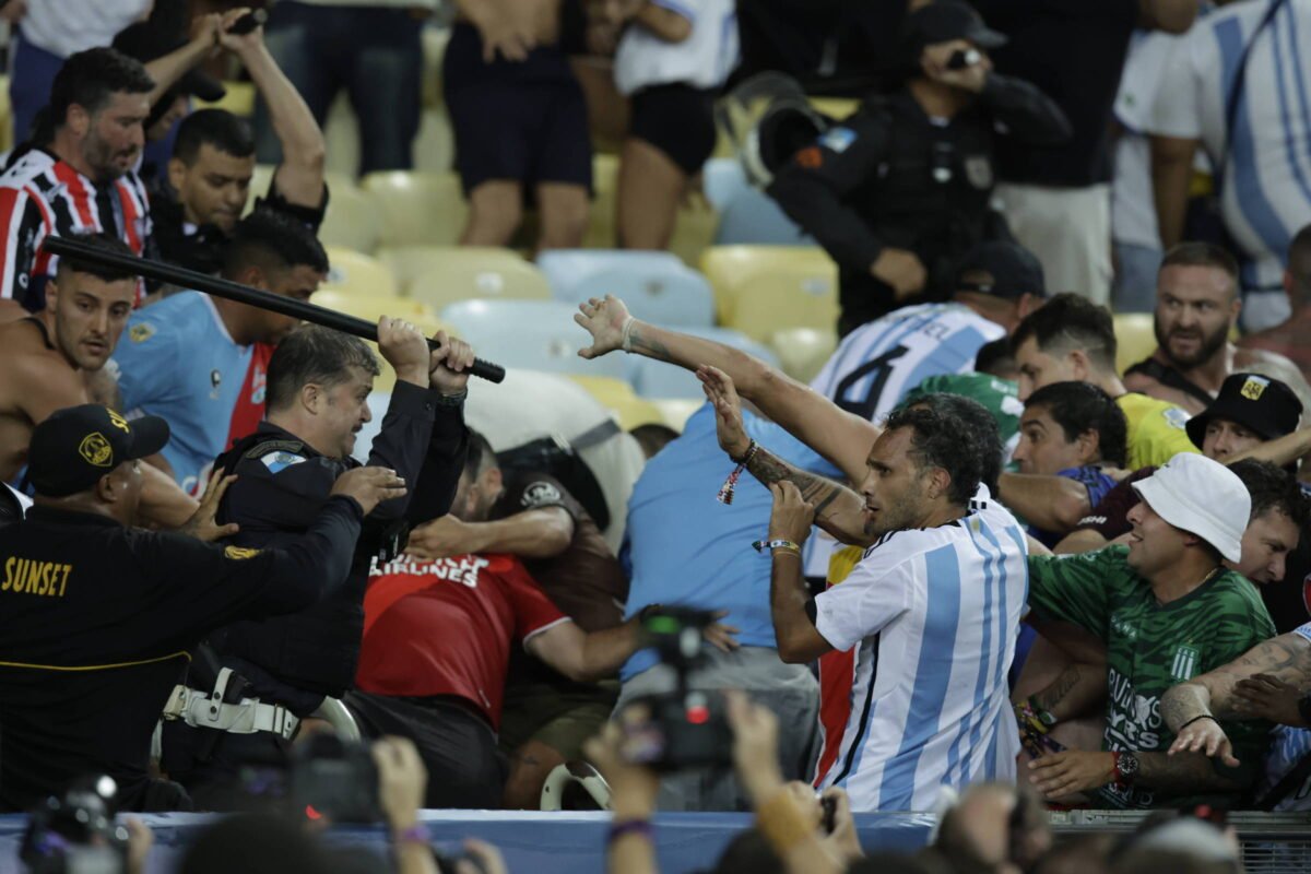 Imprensa argentina reage sobre briga no Maracanã - 22/11/2023 -