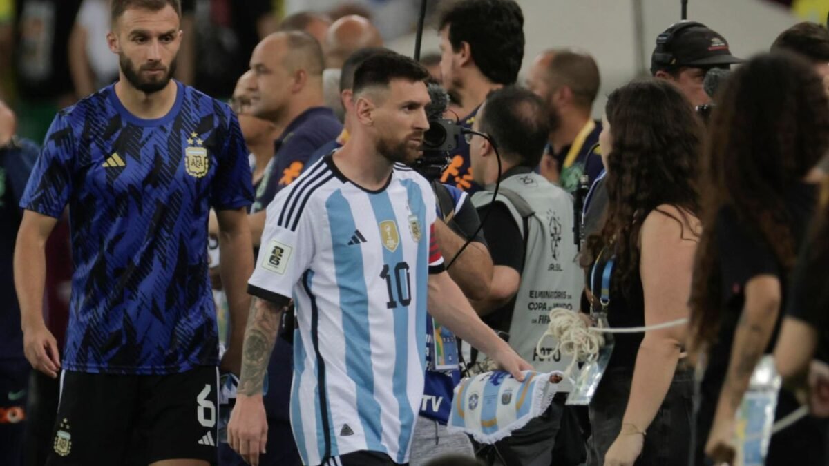 "Poderia acontecer uma desgraça", diz Messi sobre confusão