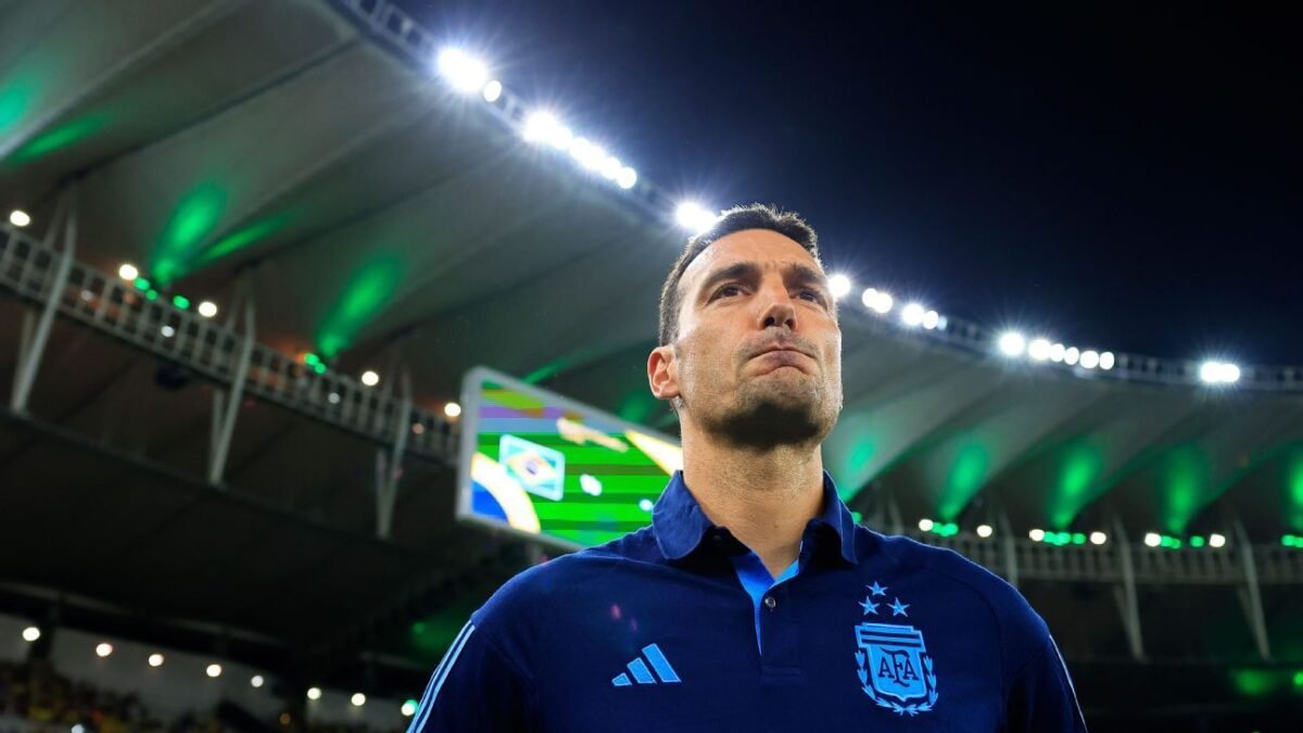 Scaloni sugere fim do seu ciclo na seleção argentina