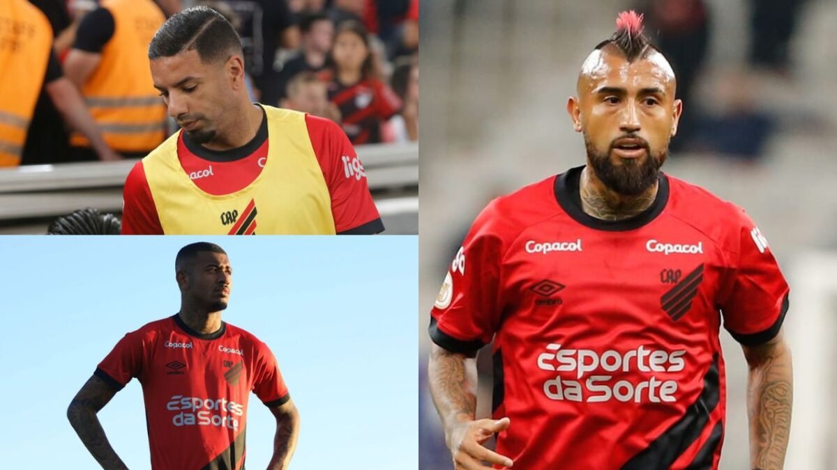 Athletico opta por não renovar contrato de Vidal e mais