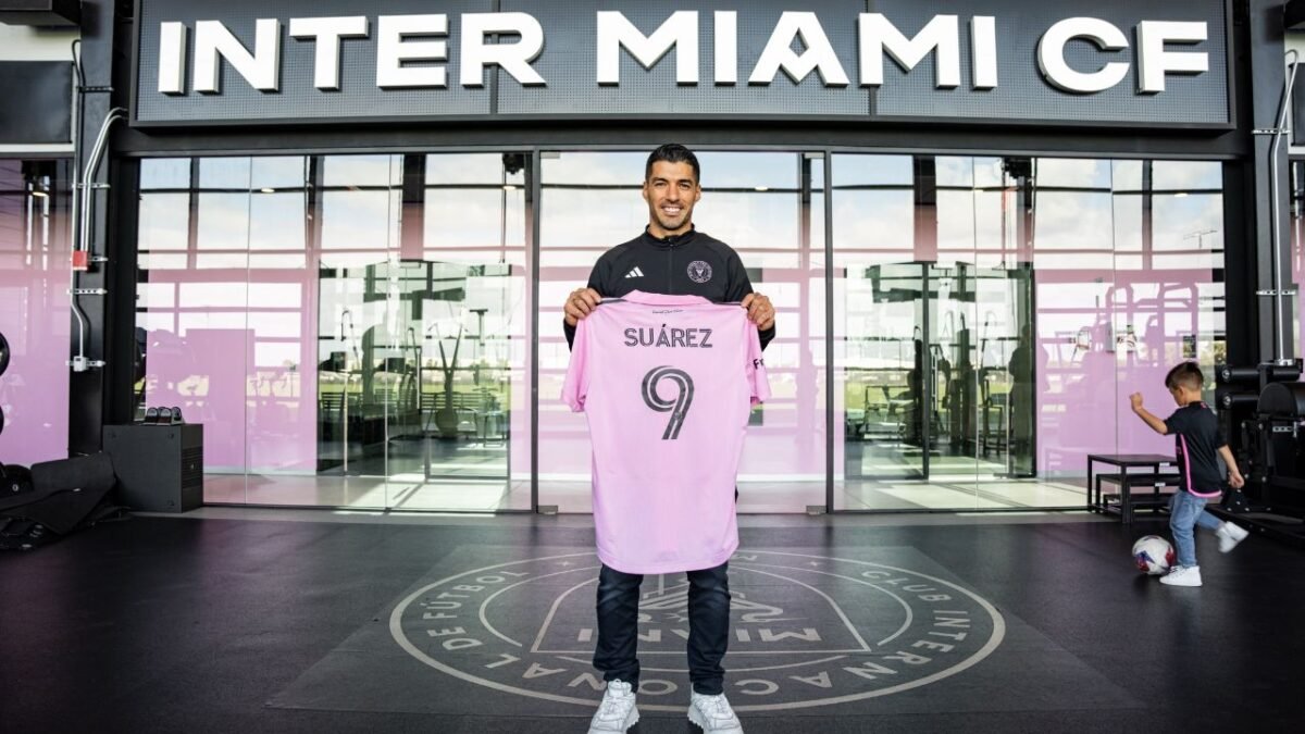Suárez comemora acerto com o Inter Miami: "Animado"