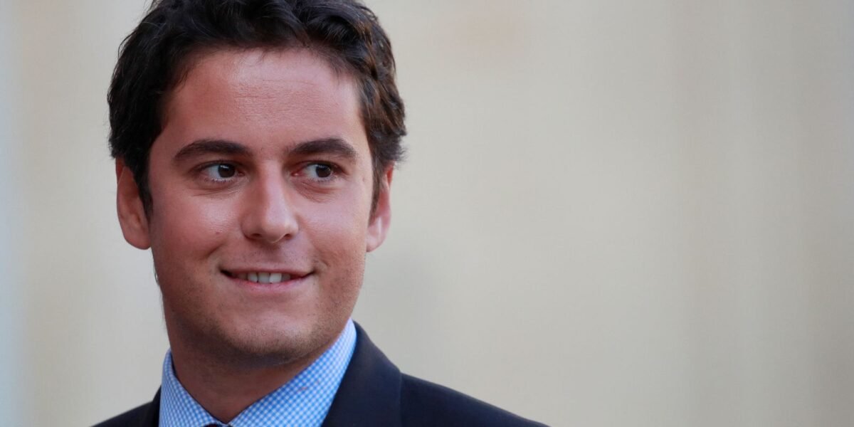 Aos 34 anos, Gabriel Attal é o mais jovem primeiro-ministro