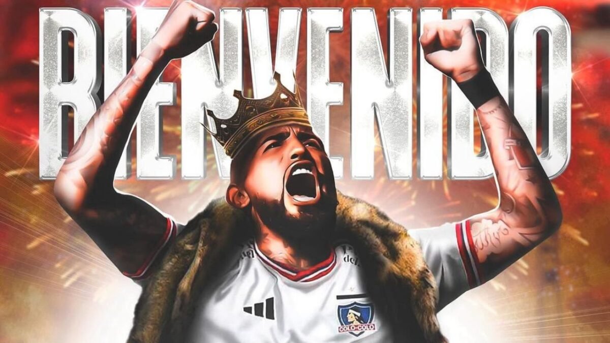 Após "flertar" com o Boca, Vidal acerta retorno ao Colo-Colo