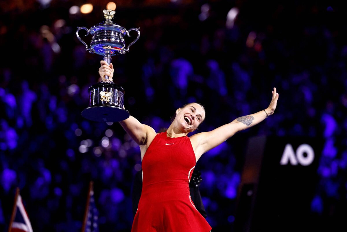 Aryna Sabalenka é bicampeã do Australian Open - 27/01/2024 -