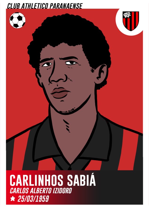 Athletico 100 anos: Carlinhos, o Sabiá