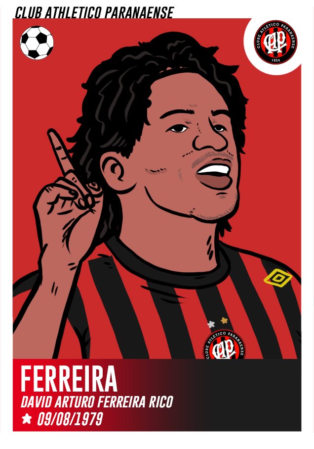 Athletico 100 anos: David Ferreira, o melhor gringo