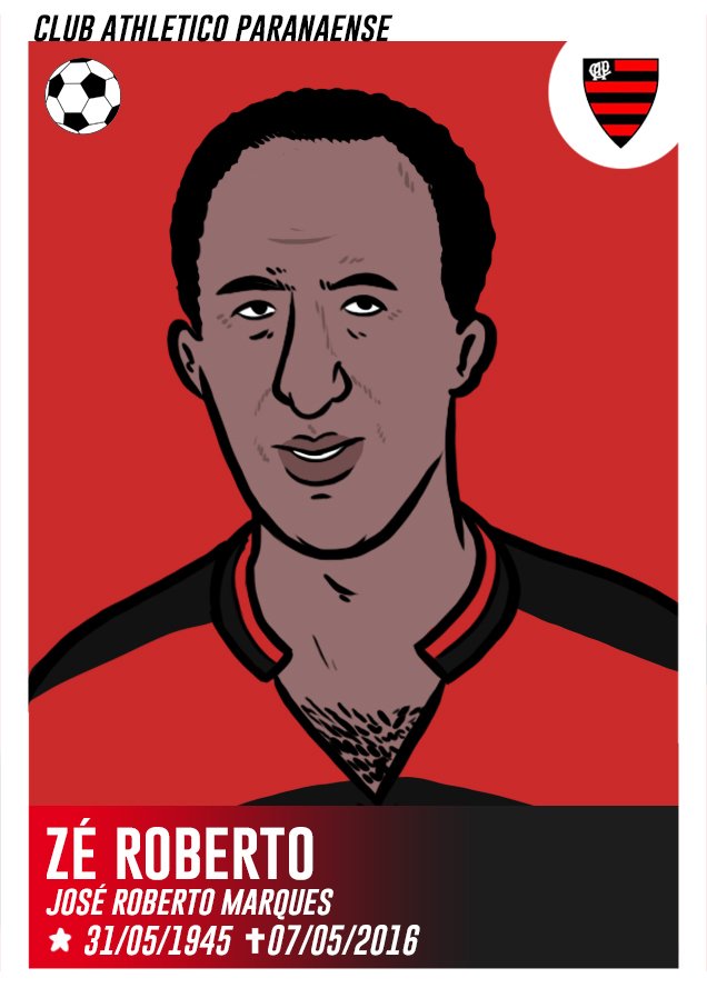 Athletico 100 anos: Zé Roberto, o Gazela