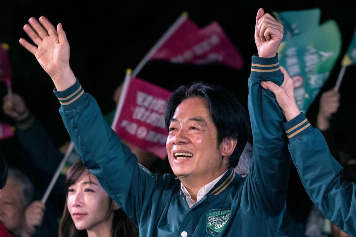 China vê 'sério perigo' em favorito na eleição de Taiwan