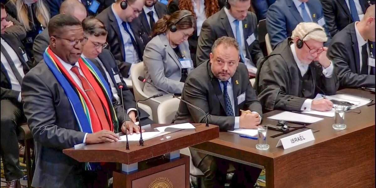 Em Haia, África do Sul diz que Israel promove colonização