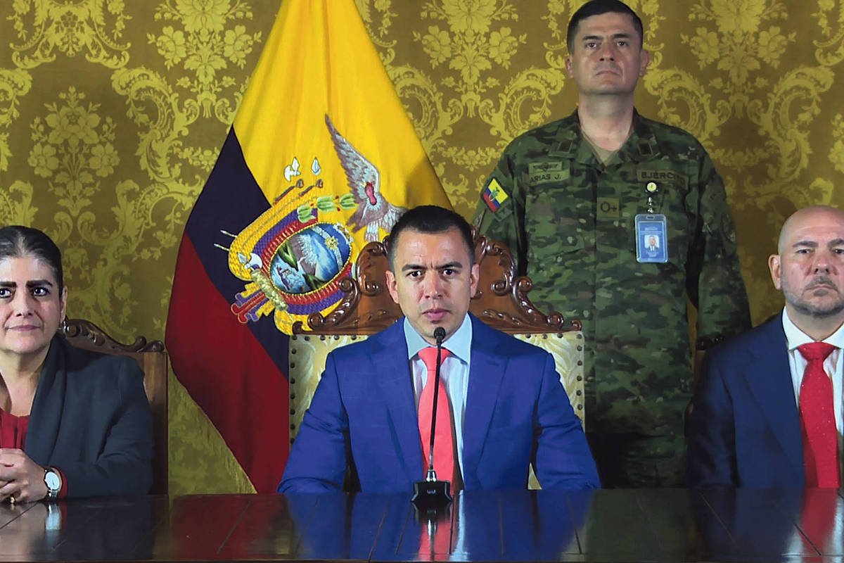 Equador terá prisões celas de segurança 'supermáxima' - 12/01/2024 -