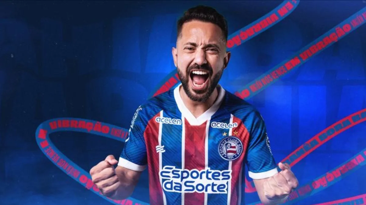 Everton Ribeiro é apresentado no Bahia "em busca de desafios"