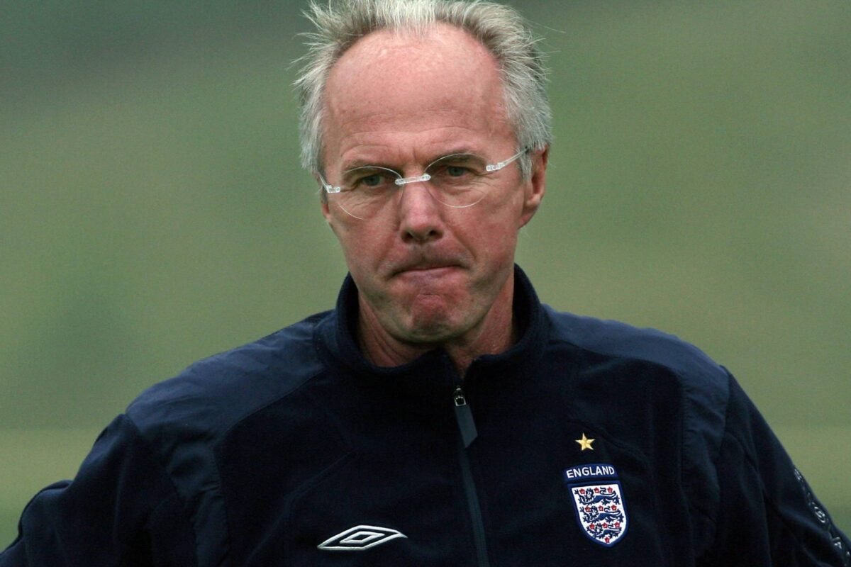 Ex-técnico da Inglaterra, Sven-Goran Eriksson revela batalha contra o câncer