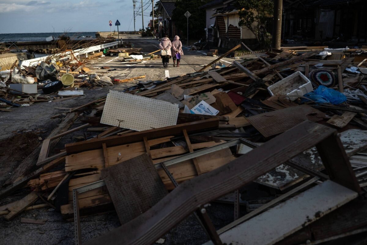 Japão: Mais de 200 continuam desaparecidos após terremoto - 05/01/2024