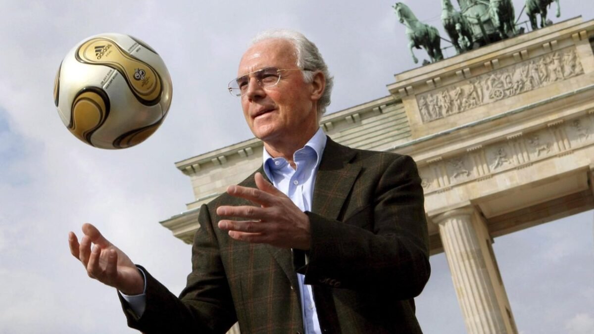 Lenda Franz Beckenbauer morre aos 78 anos