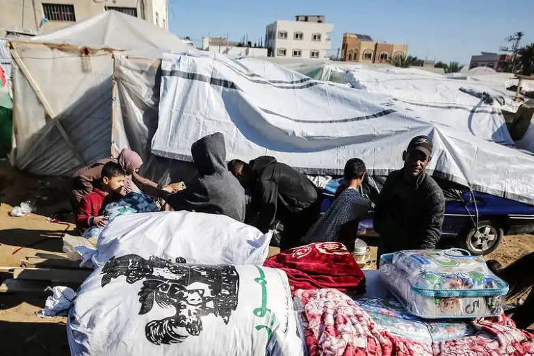 Ministros de Israel põem em xeque refugiados palestinos - 14/01/2024