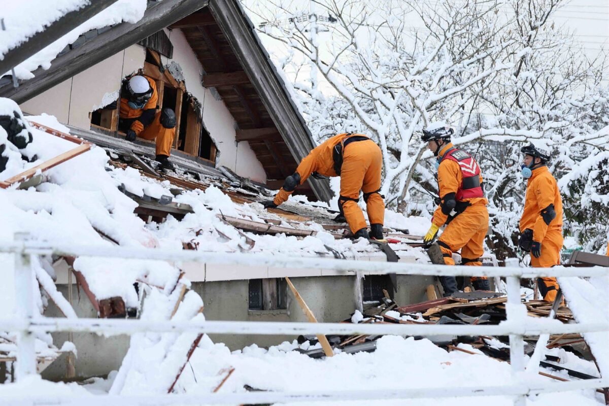 Terremoto no Japão: Número de desaparecidos supera 300 - 08/01/2024