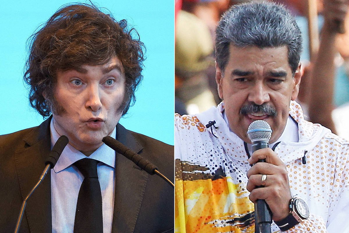 Governo Milei abriga opositores de Maduro na Venezuela - 27/03/2024