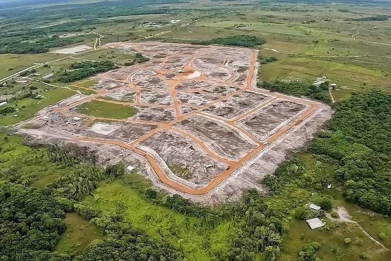Guiana ergue 'cidade do futuro' Silica City sem projeto -