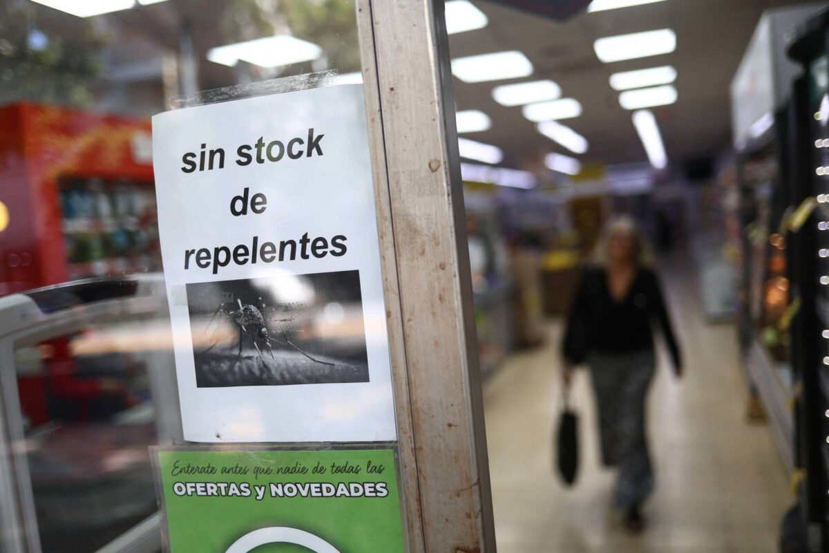Argentina recebe 22 mil repelentes doados do México - 08/04/2024