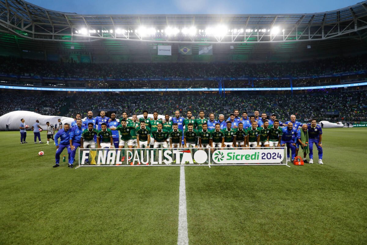 Baixe o pôster do Palmeiras campeão paulista de 2024 -