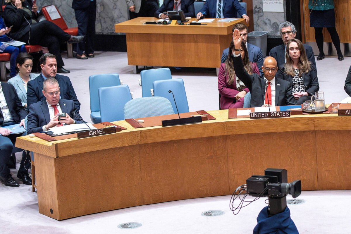 EUA vetam adesão da Palestina como membro pleno da ONU