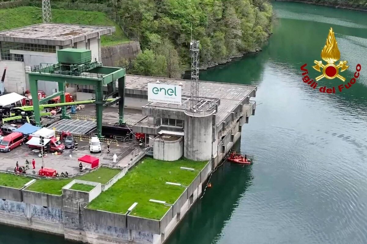 Explosão em usina hidrelétrica na Itália deixa três mortos -
