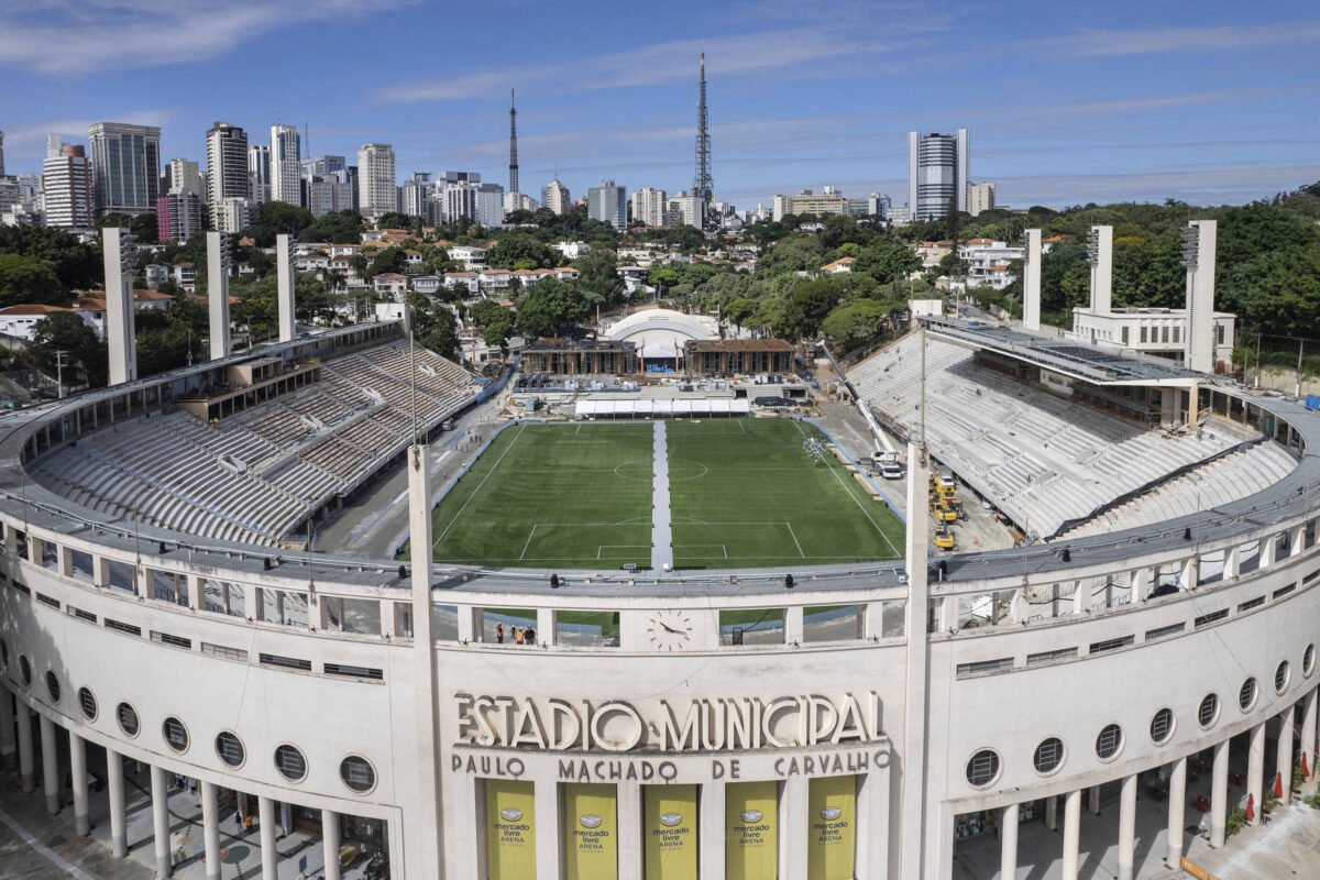 Pacaembu: estádio fica pronto em junho, diz concessionária - 30/04/2024