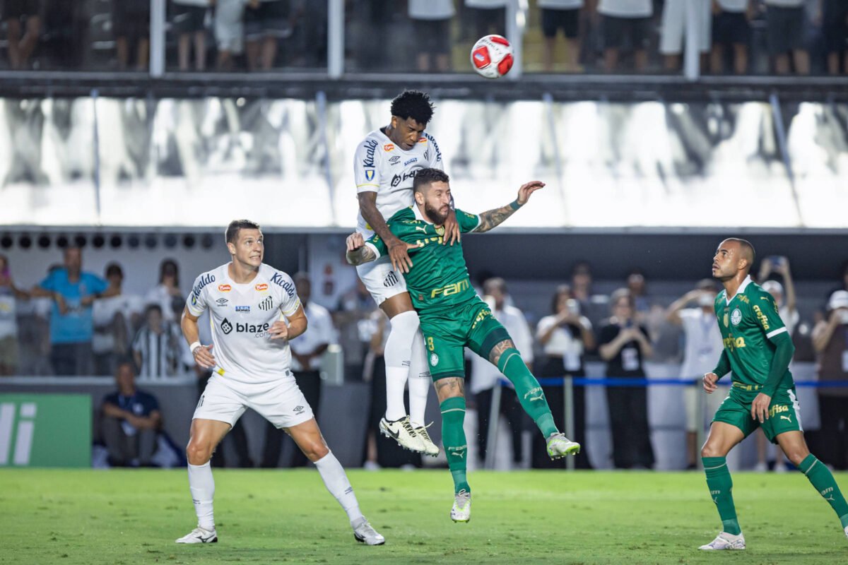 Santos abre vantagem sobre Palmeiras na final do Paulista -