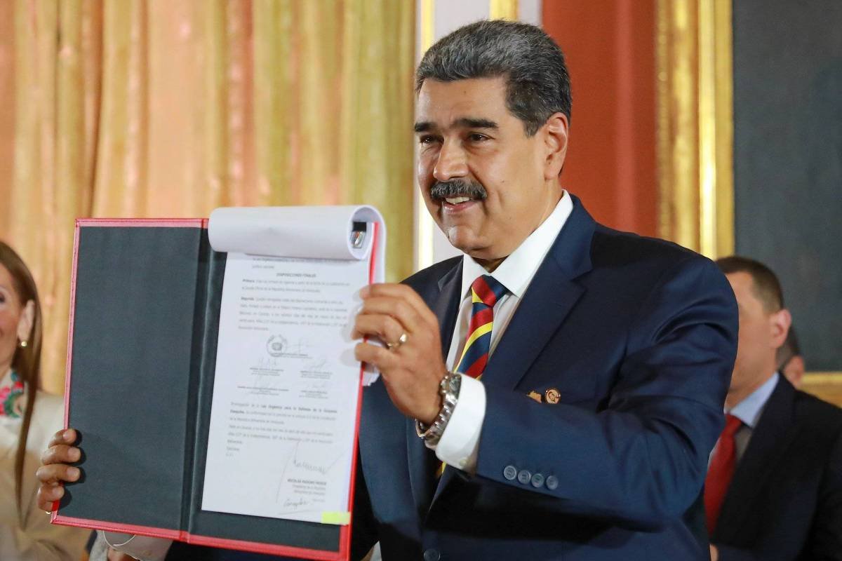 Venezuela: Maduro assina lei que'cria' estado de Essequibo - 04/04/2024