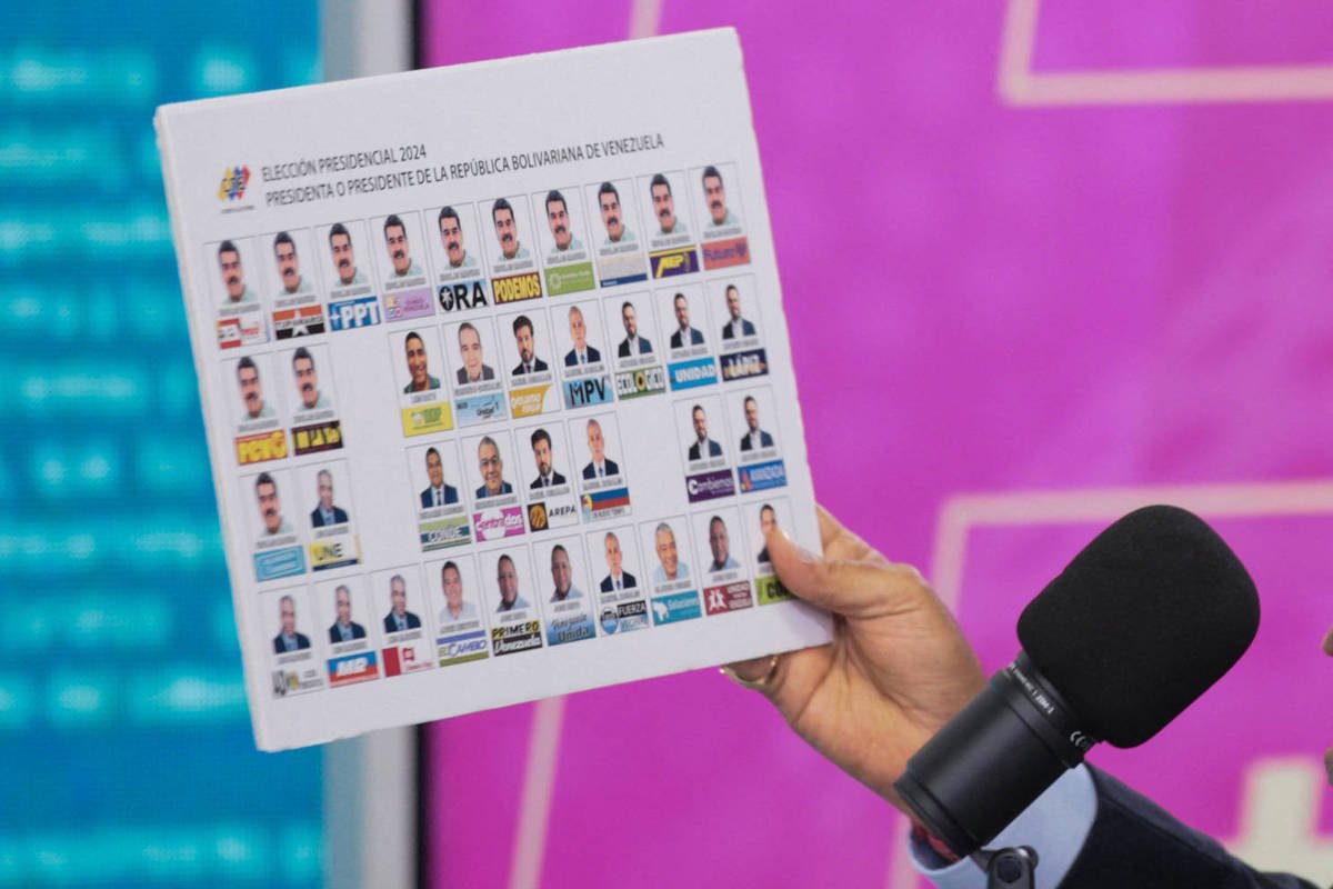 Venezuela: Maduro vai aparecer 13 vezes em cédula de voto