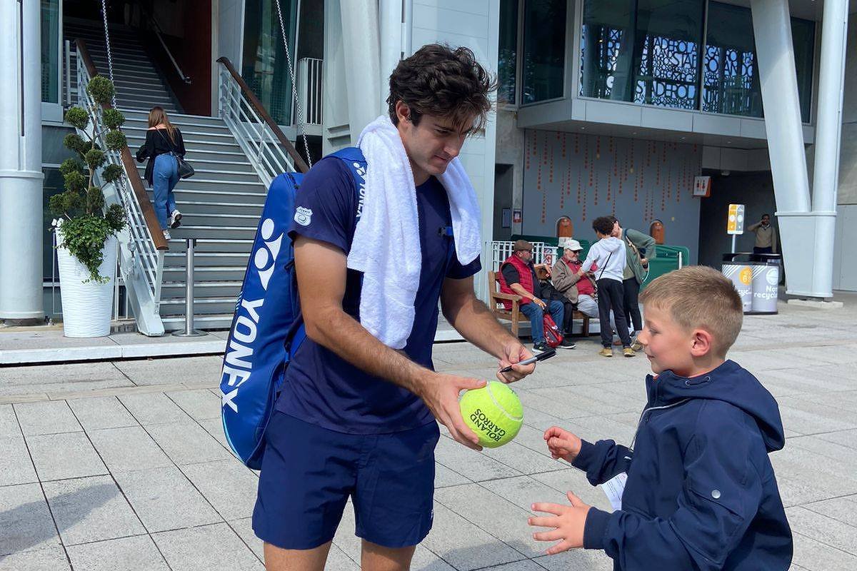Gustavo Heide está a um jogo chave principal Roland Garros