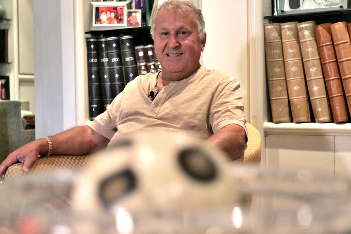 Zico diz que virou apresentador de televisão por acaso -