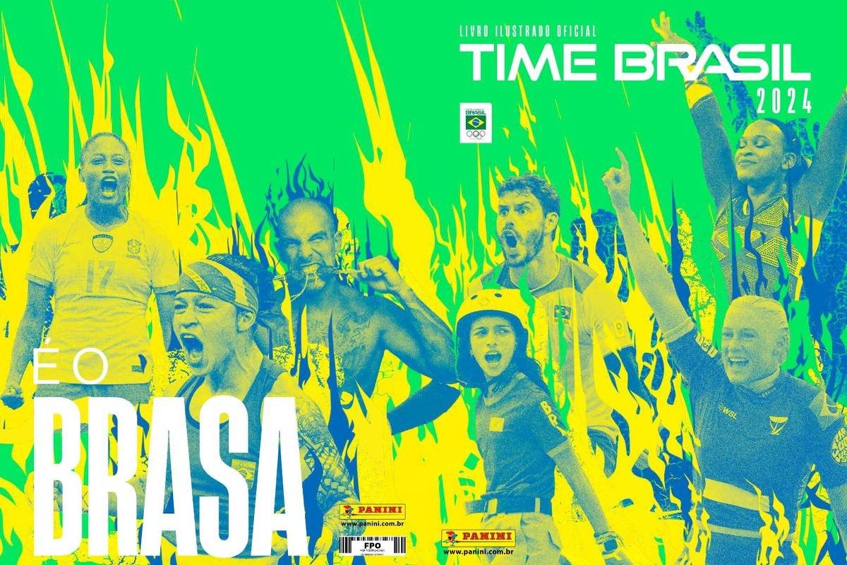 Álbum das Olimpíadas terá 293 figurinhas - 24/06/2024 - Mônica