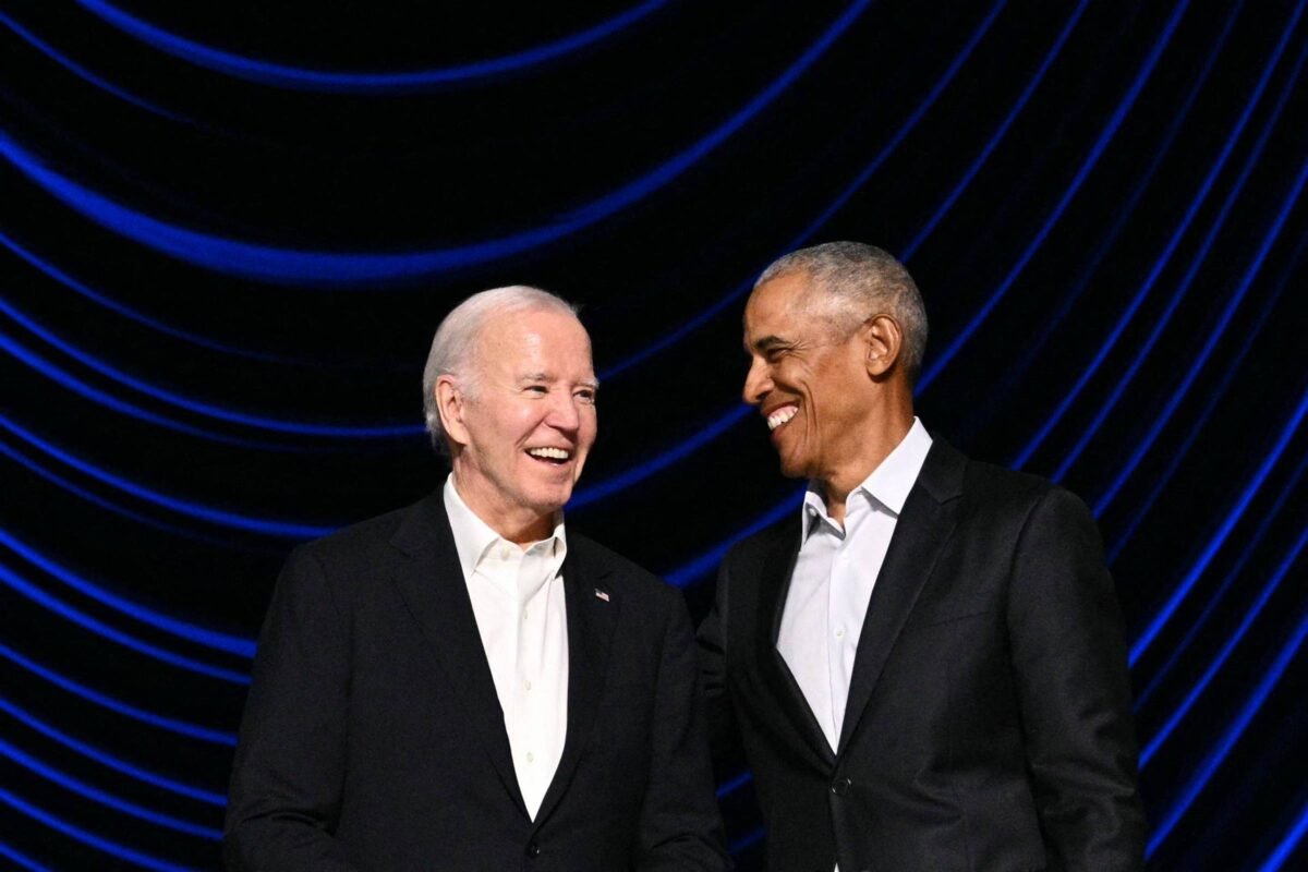 Biden reúne Obama e Julia Roberts em evento de arrecadação