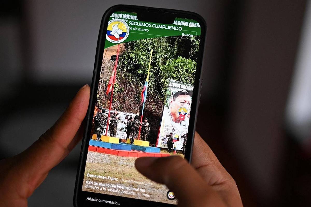 Guerrilheiros Colombianos usam TikTok para chamar crianças - 25/06/2024 -