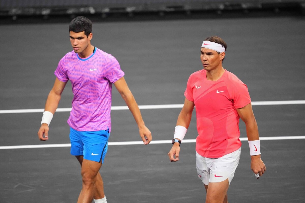 Nadal e Alcaraz vão formar dupla no tênis em Paris